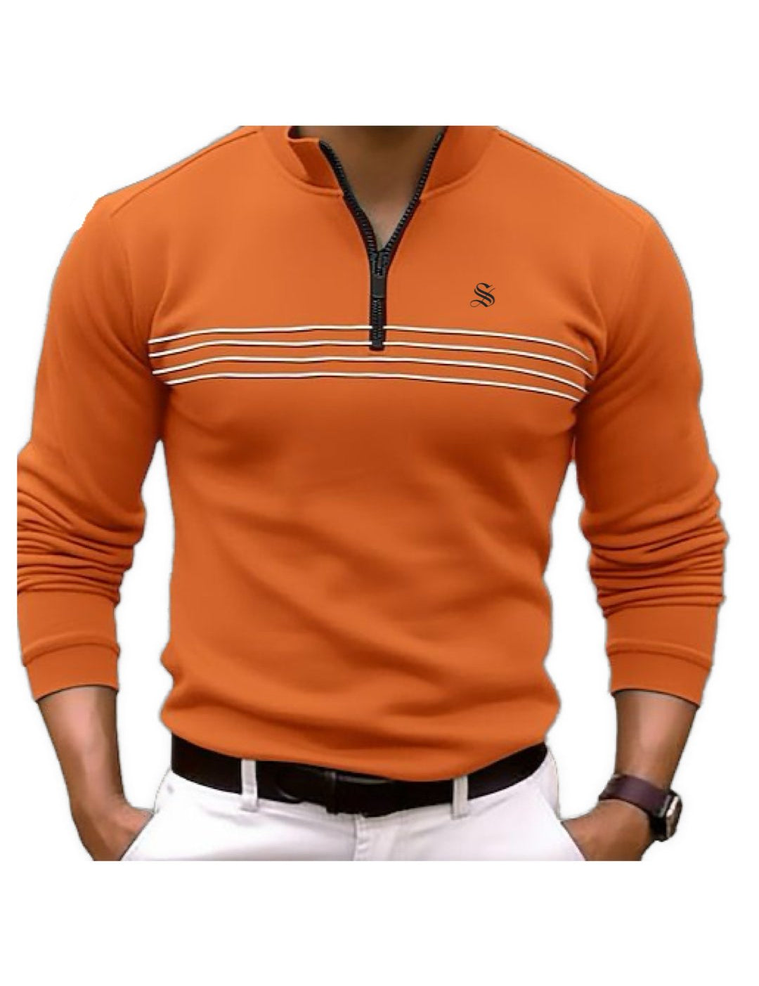 Monikaun 7 - Long Sleeves sweater for Men - Sarman Fashion - Wholesale Clothing Fashion Brand for Men from Canada
