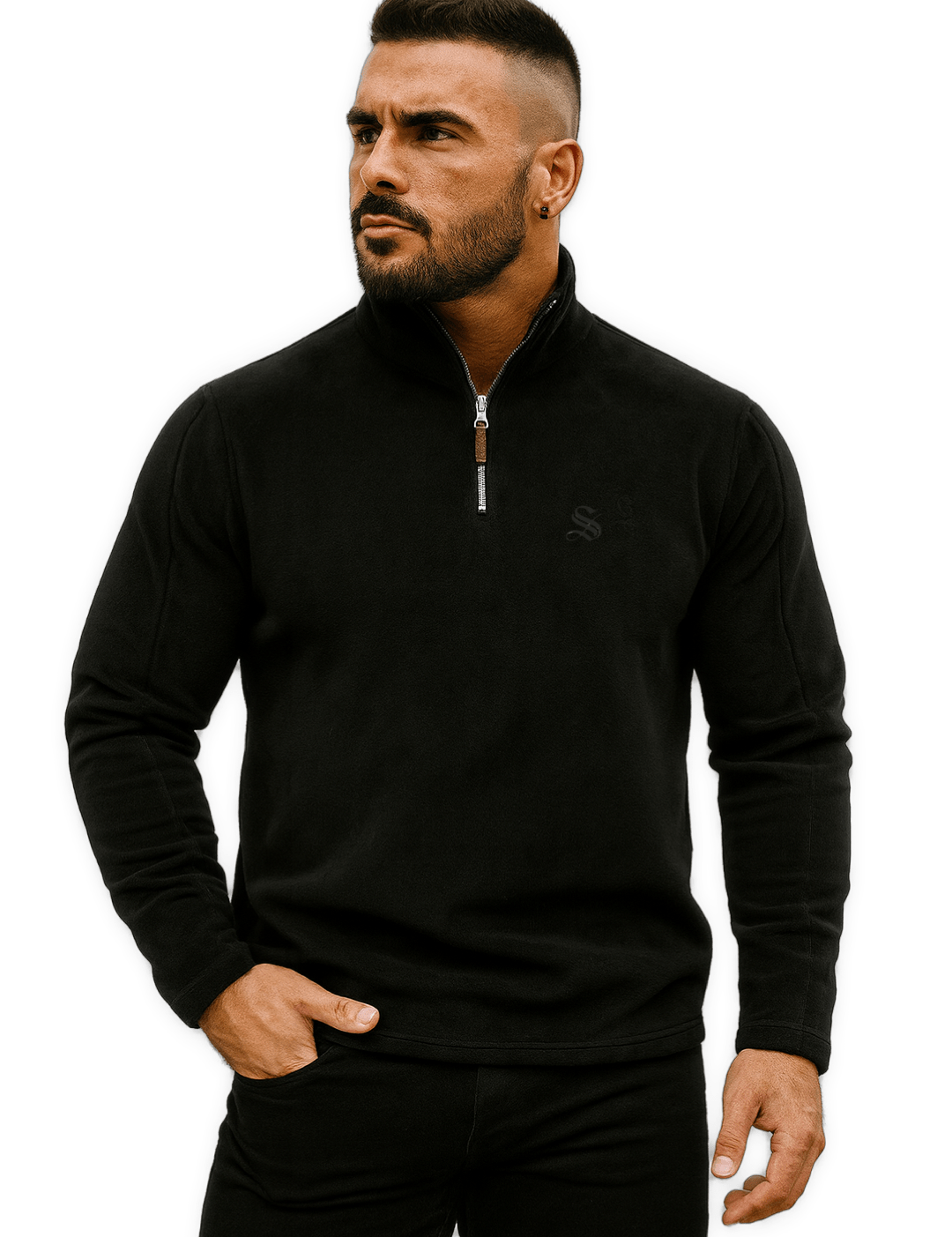 Monikaun - Long Sleeves sweater for Men - Sarman Fashion - Wholesale Clothing Fashion Brand for Men from Canada