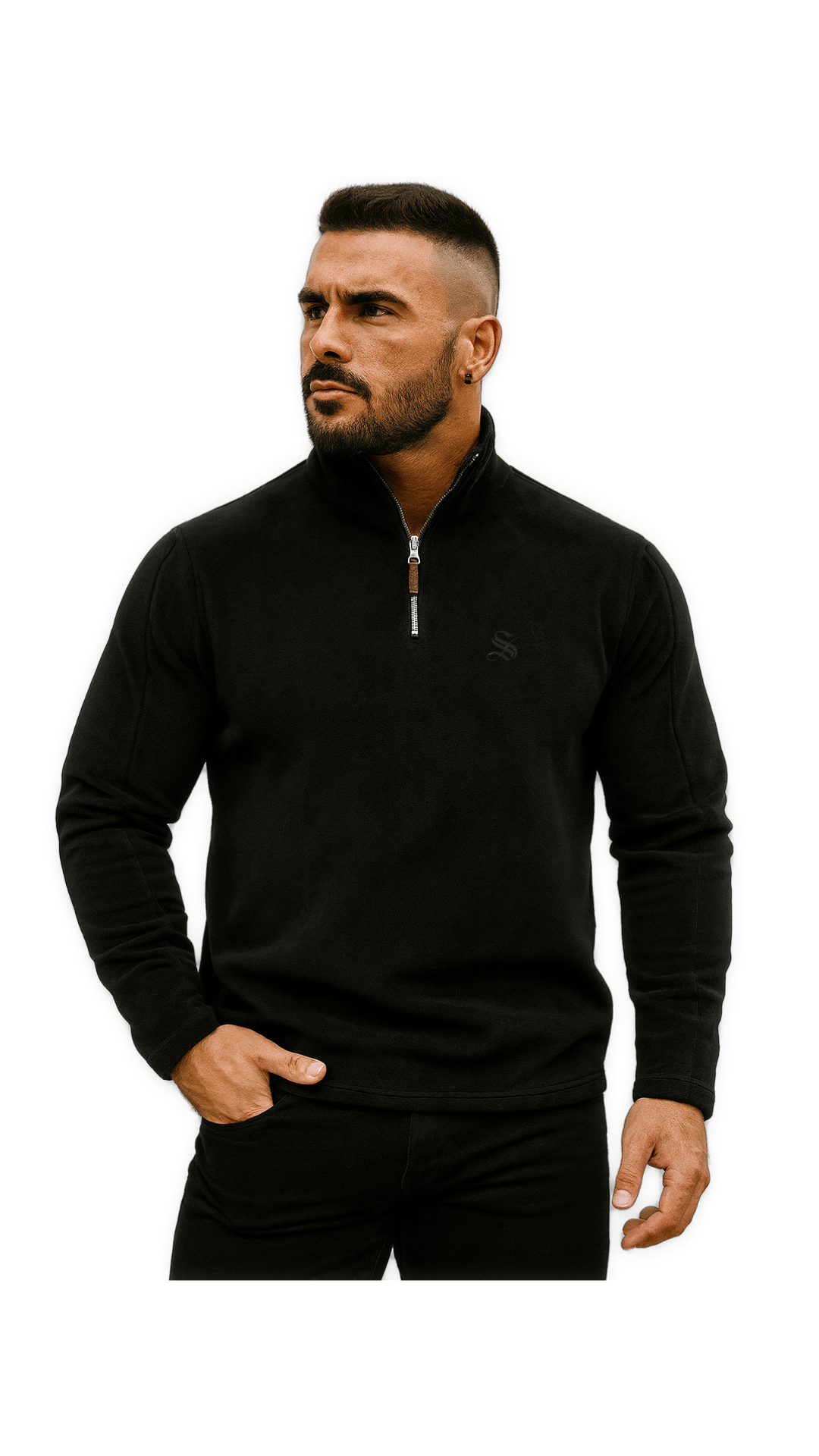 Monikaun - Long Sleeves sweater for Men - Sarman Fashion - Wholesale Clothing Fashion Brand for Men from Canada