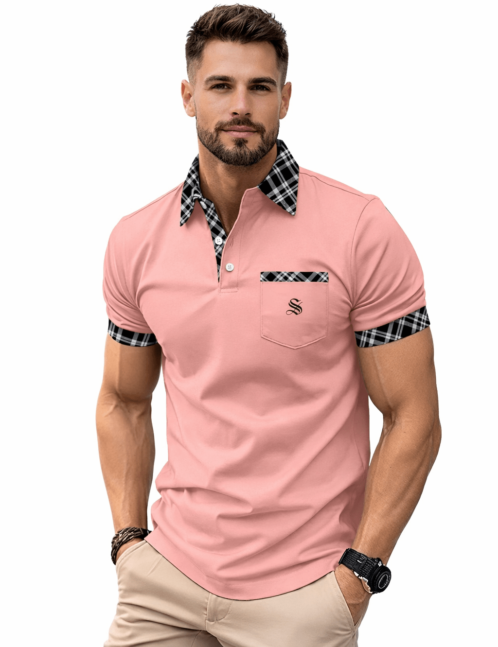 Monikilo - Polo Shirt for Men - Sarman Fashion - Wholesale Clothing Fashion Brand for Men from Canada