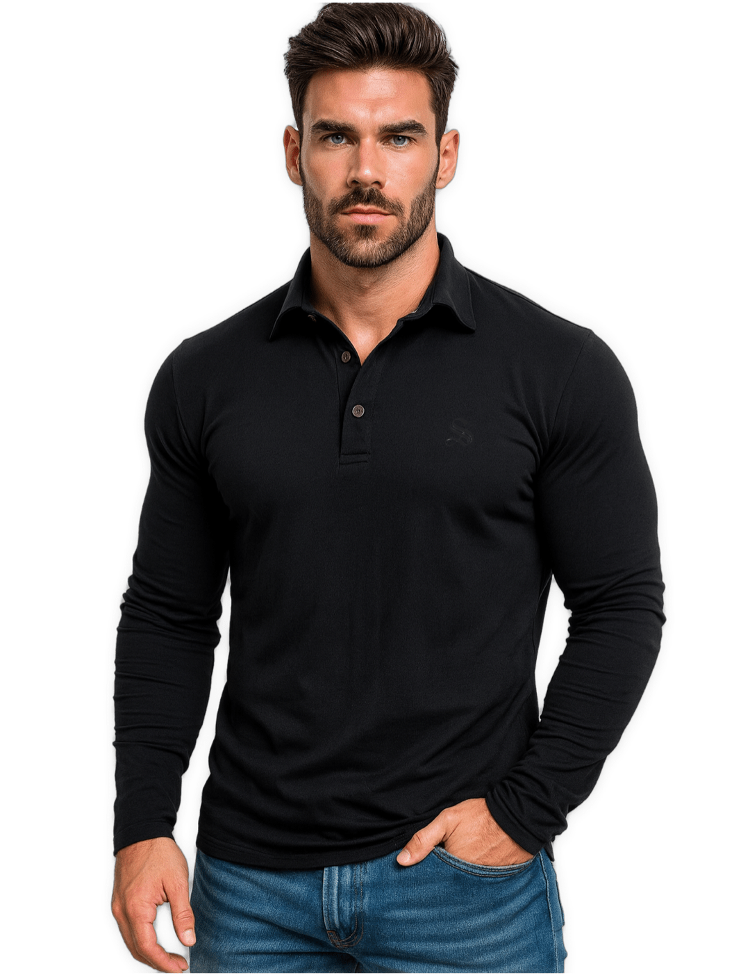MOPS - Long Sleeves Shirt for Men - Sarman Fashion - Wholesale Clothing Fashion Brand for Men from Canada