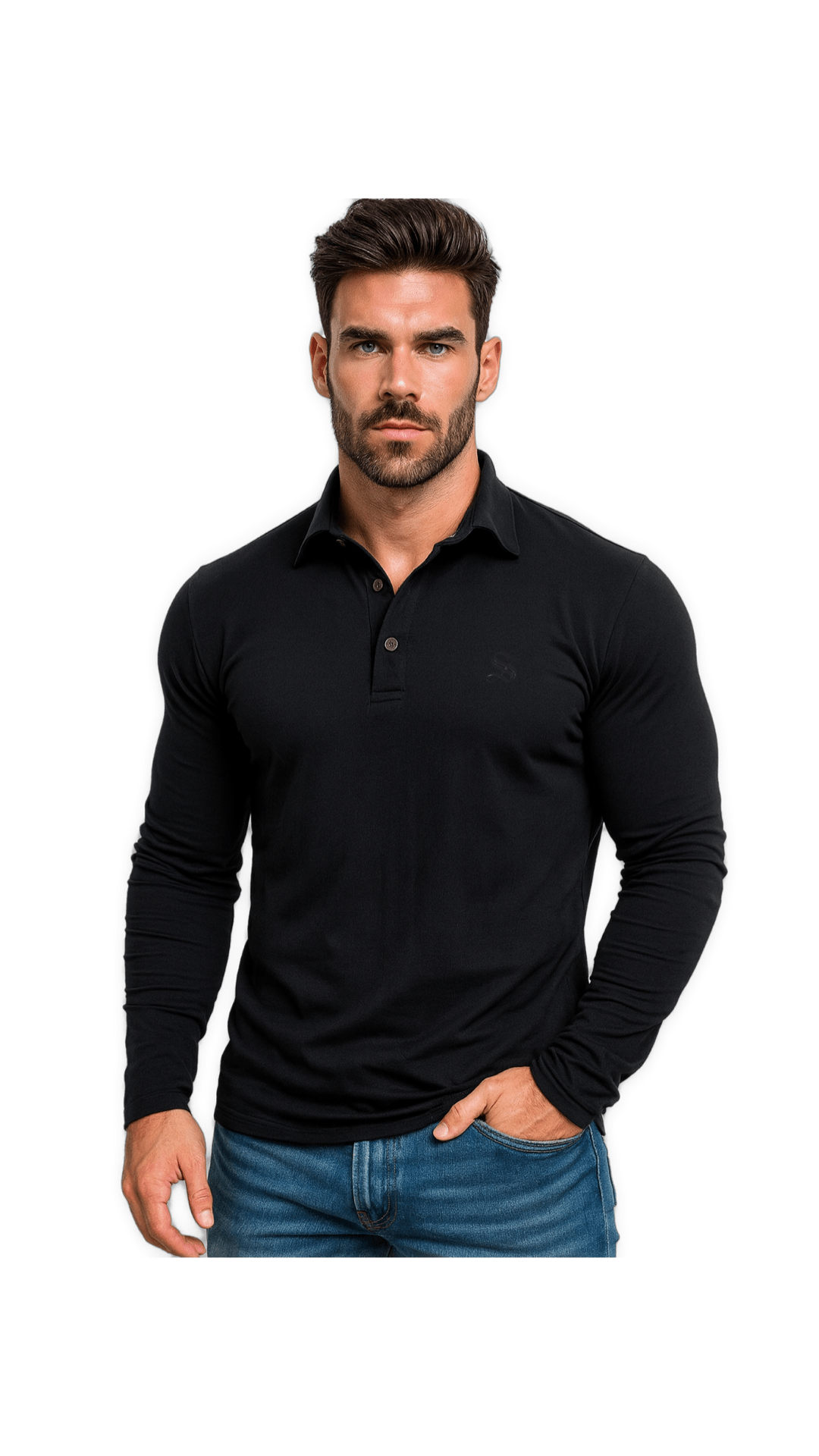 MOPS - Long Sleeves Shirt for Men - Sarman Fashion - Wholesale Clothing Fashion Brand for Men from Canada