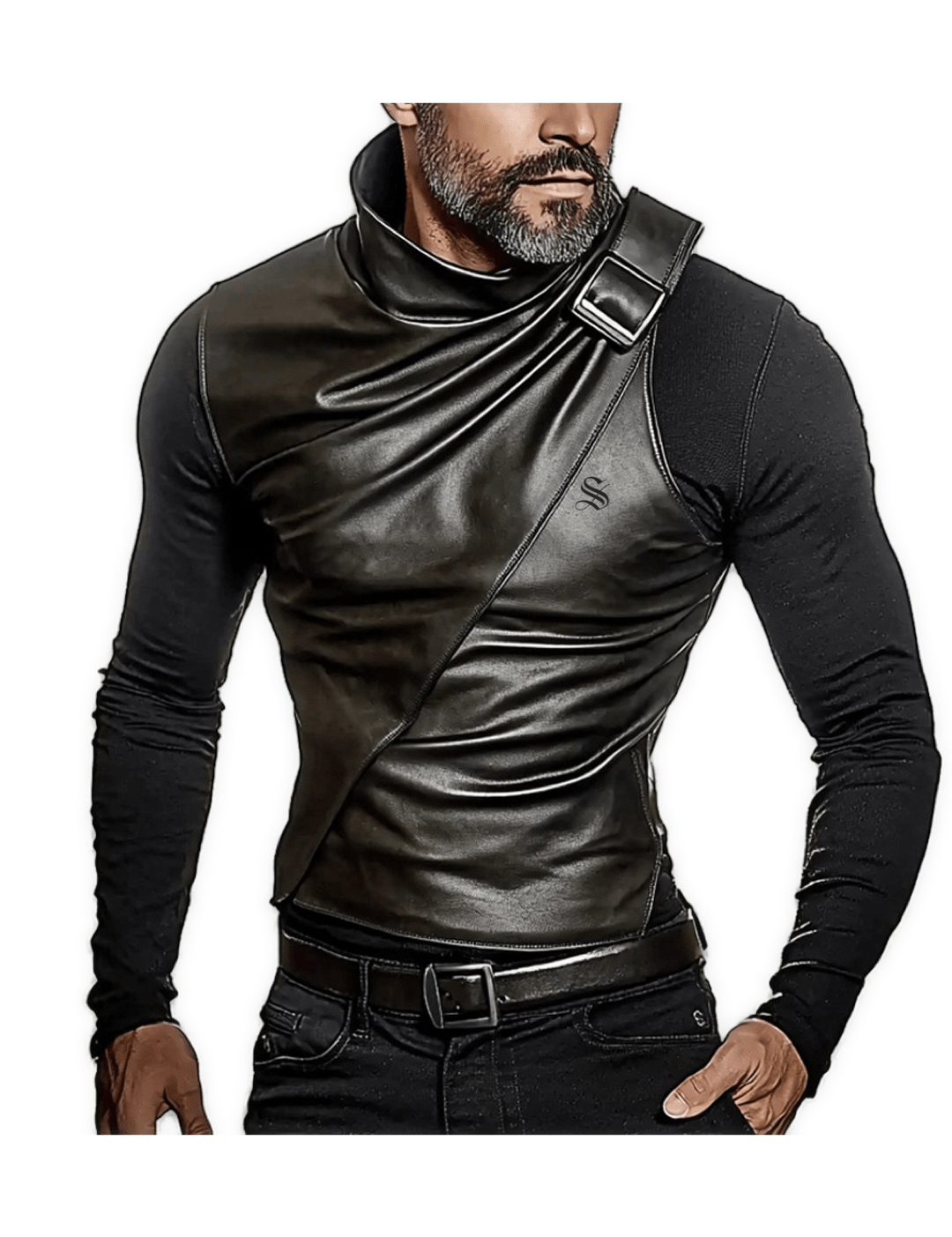 Moz 3 - Long Sleeve Shirt for Men - Sarman Fashion - Wholesale Clothing Fashion Brand for Men from Canada