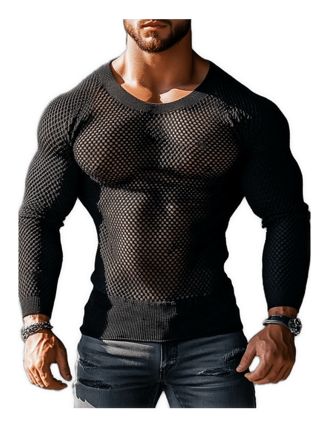 Moz - Long Sleeve Shirt for Men - Sarman Fashion - Wholesale Clothing Fashion Brand for Men from Canada