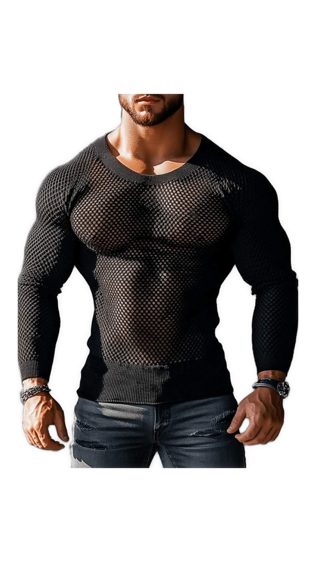 Moz - Long Sleeve Shirt for Men - Sarman Fashion - Wholesale Clothing Fashion Brand for Men from Canada