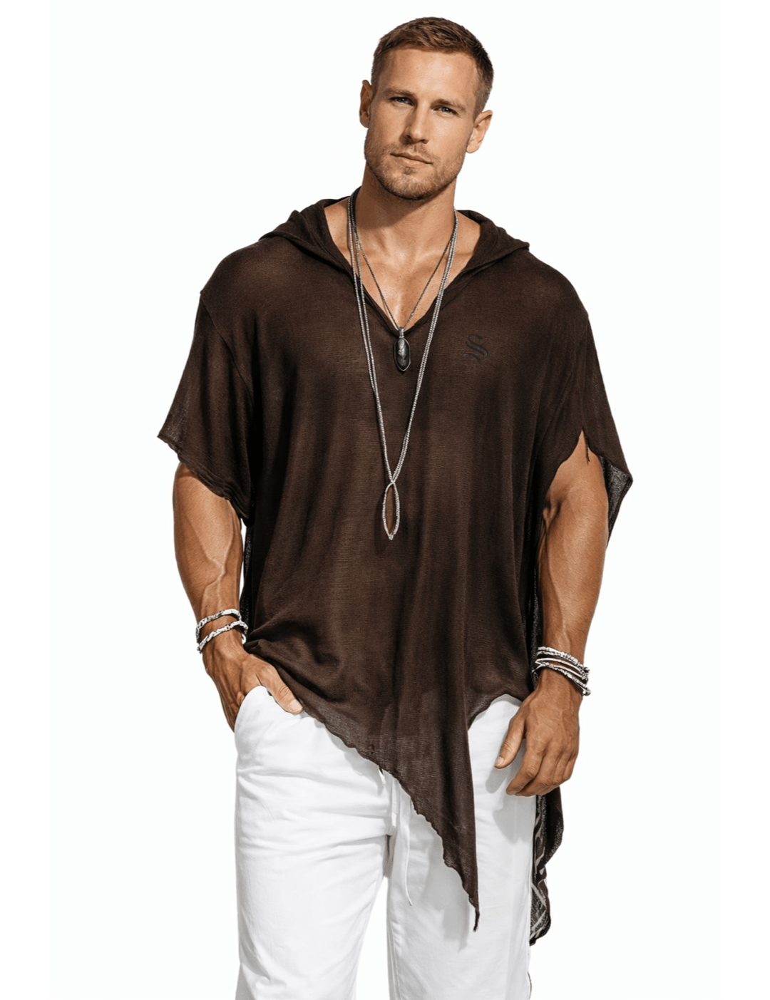 MTZO 2 - Tank Top hooded for Men - Sarman Fashion - Wholesale Clothing Fashion Brand for Men from Canada