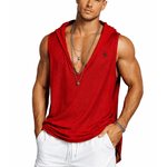 MTZO - Tank Top hooded for Men - Sarman Fashion - Wholesale Clothing Fashion Brand for Men from Canada