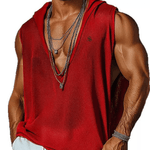MTZO - Tank Top hooded for Men - Sarman Fashion - Wholesale Clothing Fashion Brand for Men from Canada