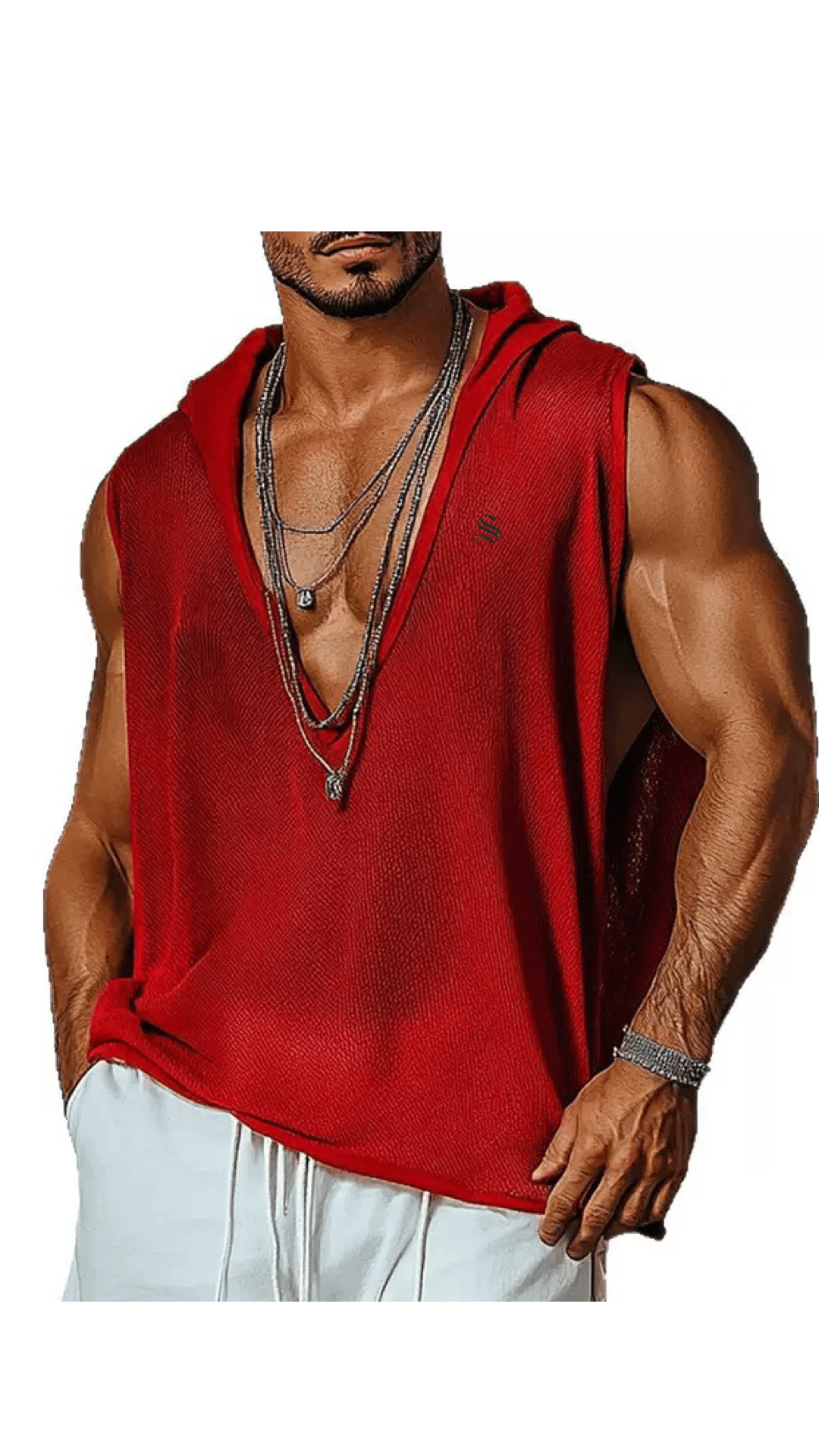 MTZO - Tank Top hooded for Men - Sarman Fashion - Wholesale Clothing Fashion Brand for Men from Canada