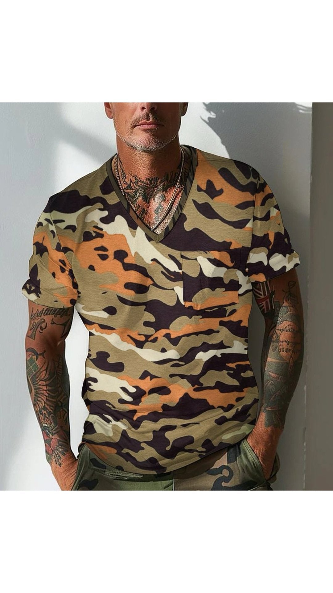 Multidu - Short Sleeves Shirt for Men - Sarman Fashion - Wholesale Clothing Fashion Brand for Men from Canada