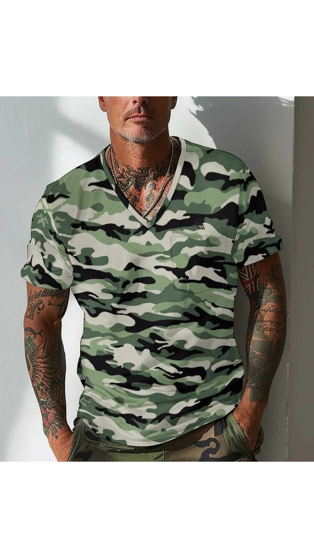 Multidu - Short Sleeves Shirt for Men - Sarman Fashion - Wholesale Clothing Fashion Brand for Men from Canada