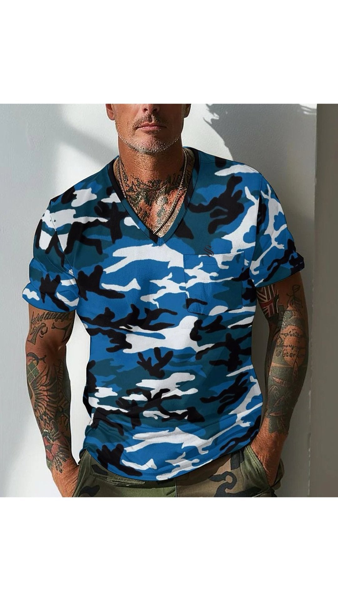 Multidu - Short Sleeves Shirt for Men - Sarman Fashion - Wholesale Clothing Fashion Brand for Men from Canada