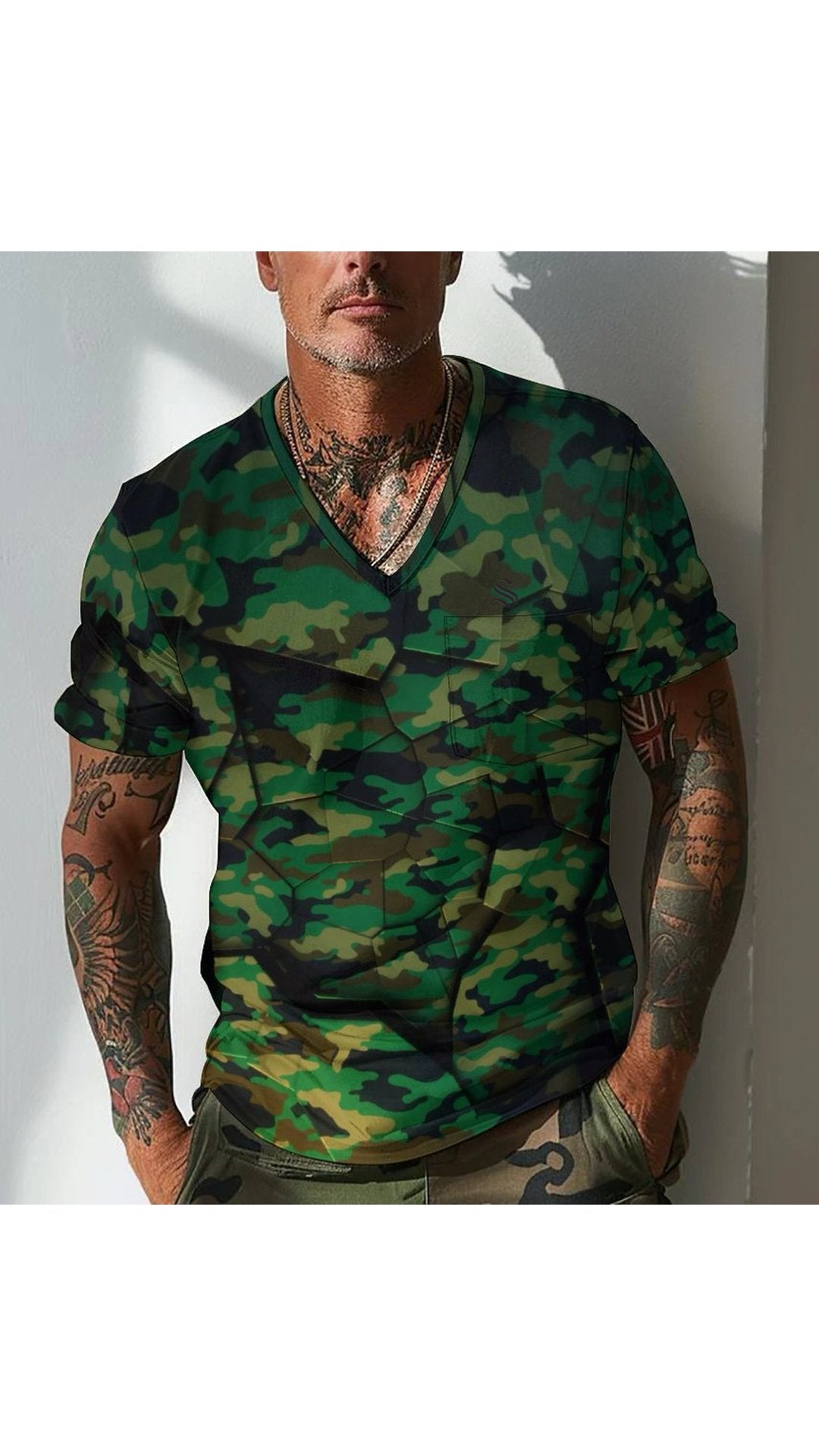 Multidu - Short Sleeves Shirt for Men - Sarman Fashion - Wholesale Clothing Fashion Brand for Men from Canada