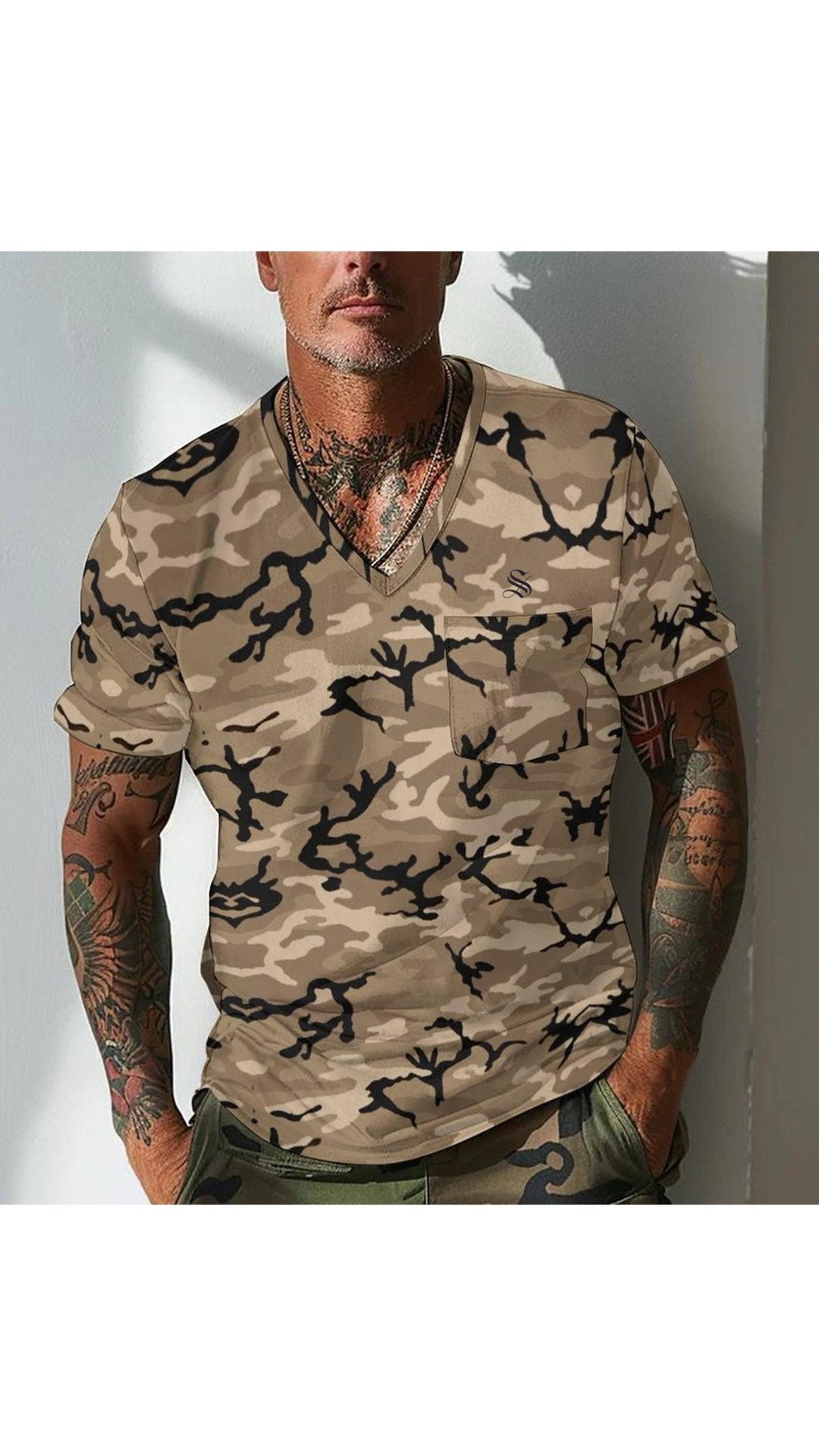 Multidu - Short Sleeves Shirt for Men - Sarman Fashion - Wholesale Clothing Fashion Brand for Men from Canada