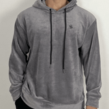 Mutant 112 - Velvet Hoodie for Men - Sarman Fashion - Wholesale Clothing Fashion Brand for Men from Canada