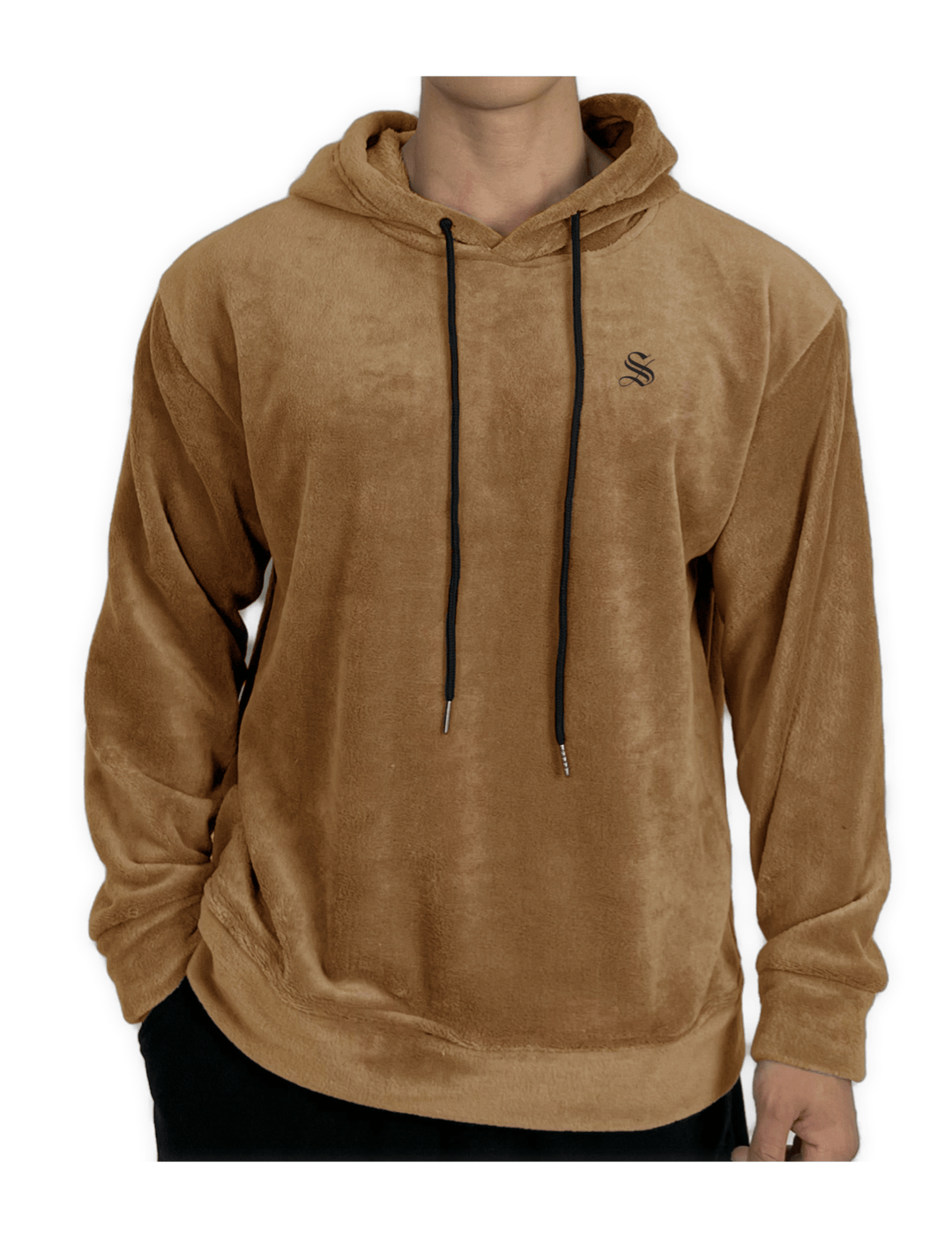 Mutant 112 - Velvet Hoodie for Men - Sarman Fashion - Wholesale Clothing Fashion Brand for Men from Canada