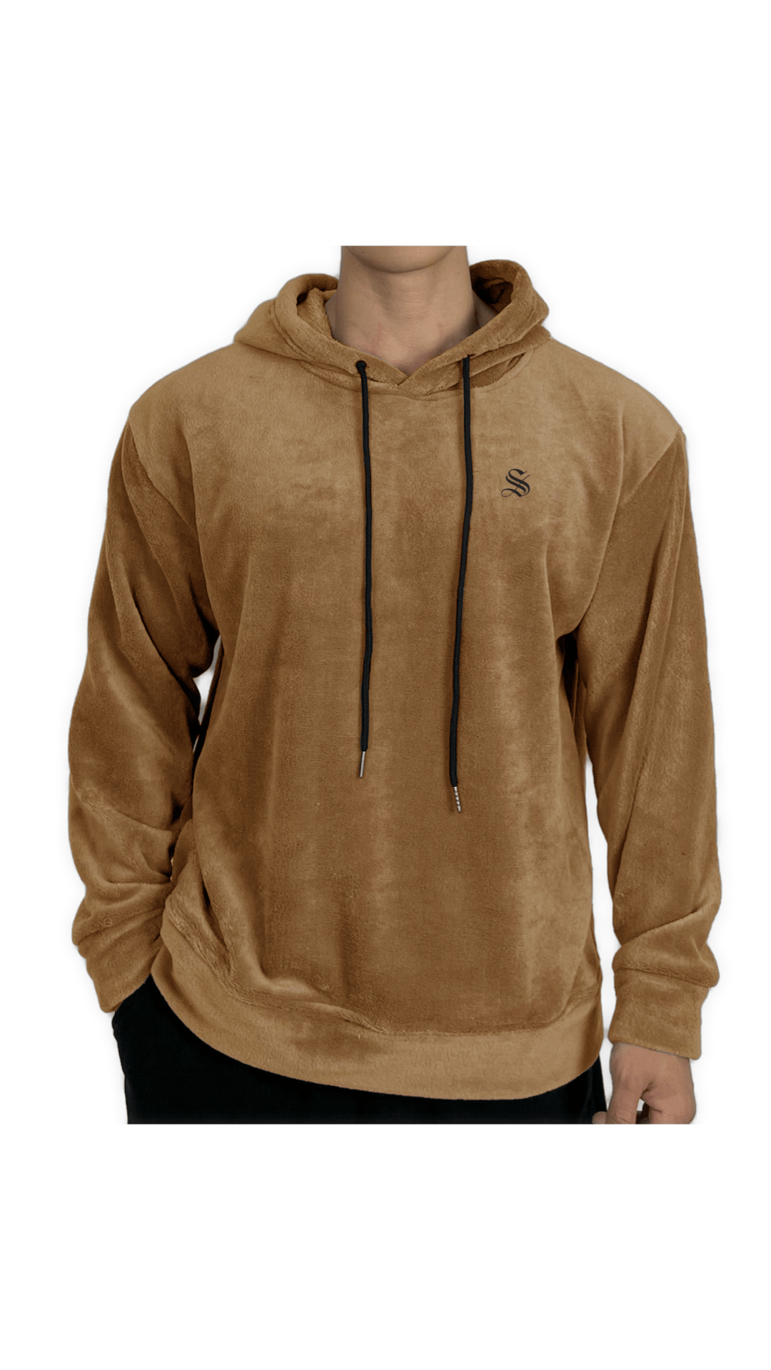 Mutant 112 - Velvet Hoodie for Men - Sarman Fashion - Wholesale Clothing Fashion Brand for Men from Canada
