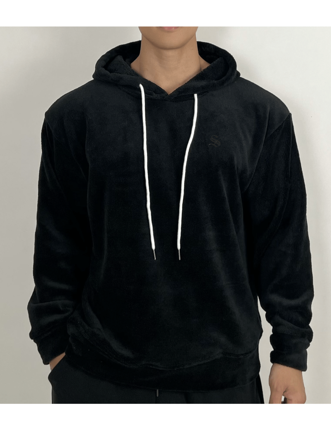 Mutant 112 - Velvet Hoodie for Men - Sarman Fashion - Wholesale Clothing Fashion Brand for Men from Canada