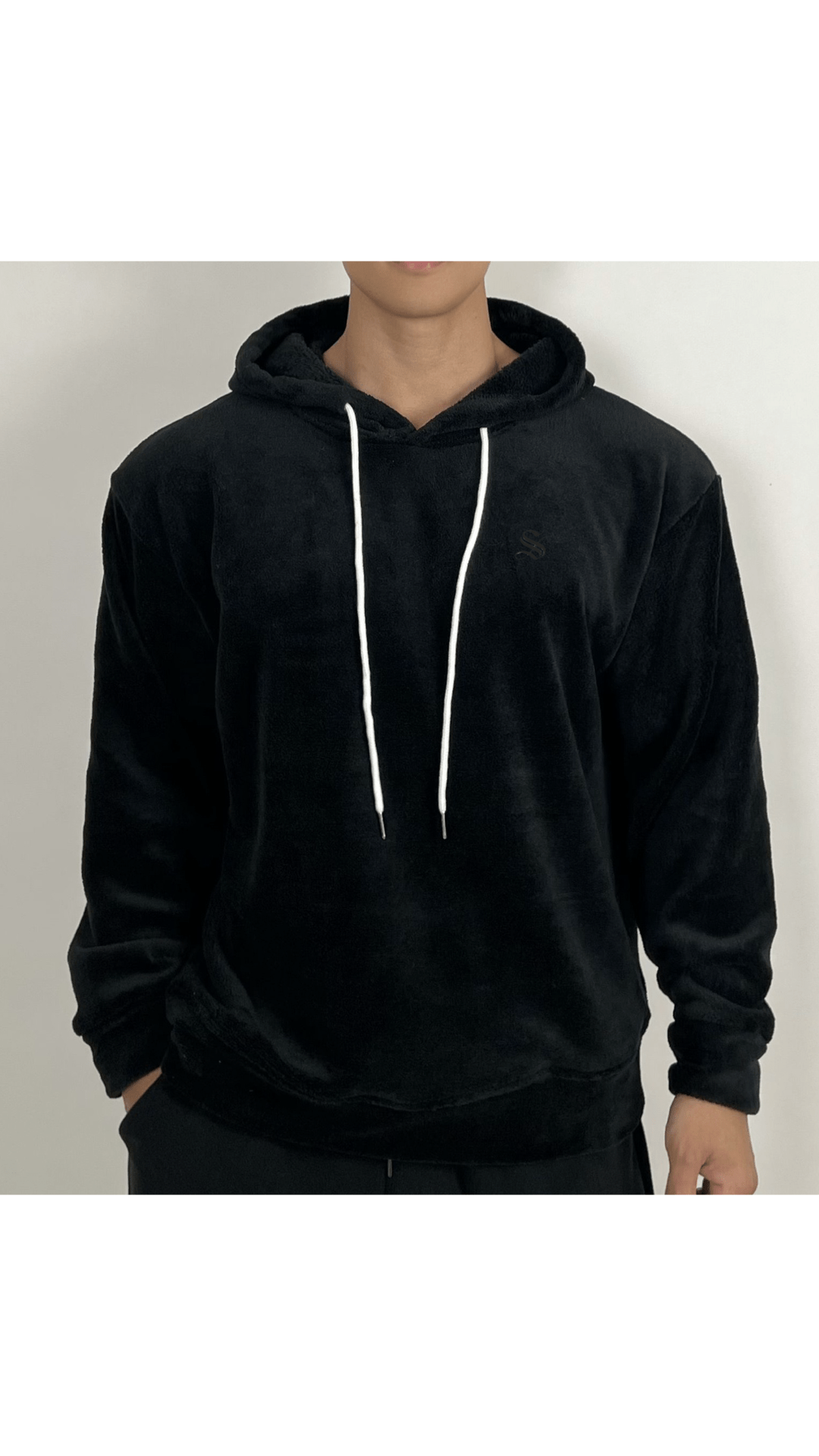 Mutant 112 - Velvet Hoodie for Men - Sarman Fashion - Wholesale Clothing Fashion Brand for Men from Canada