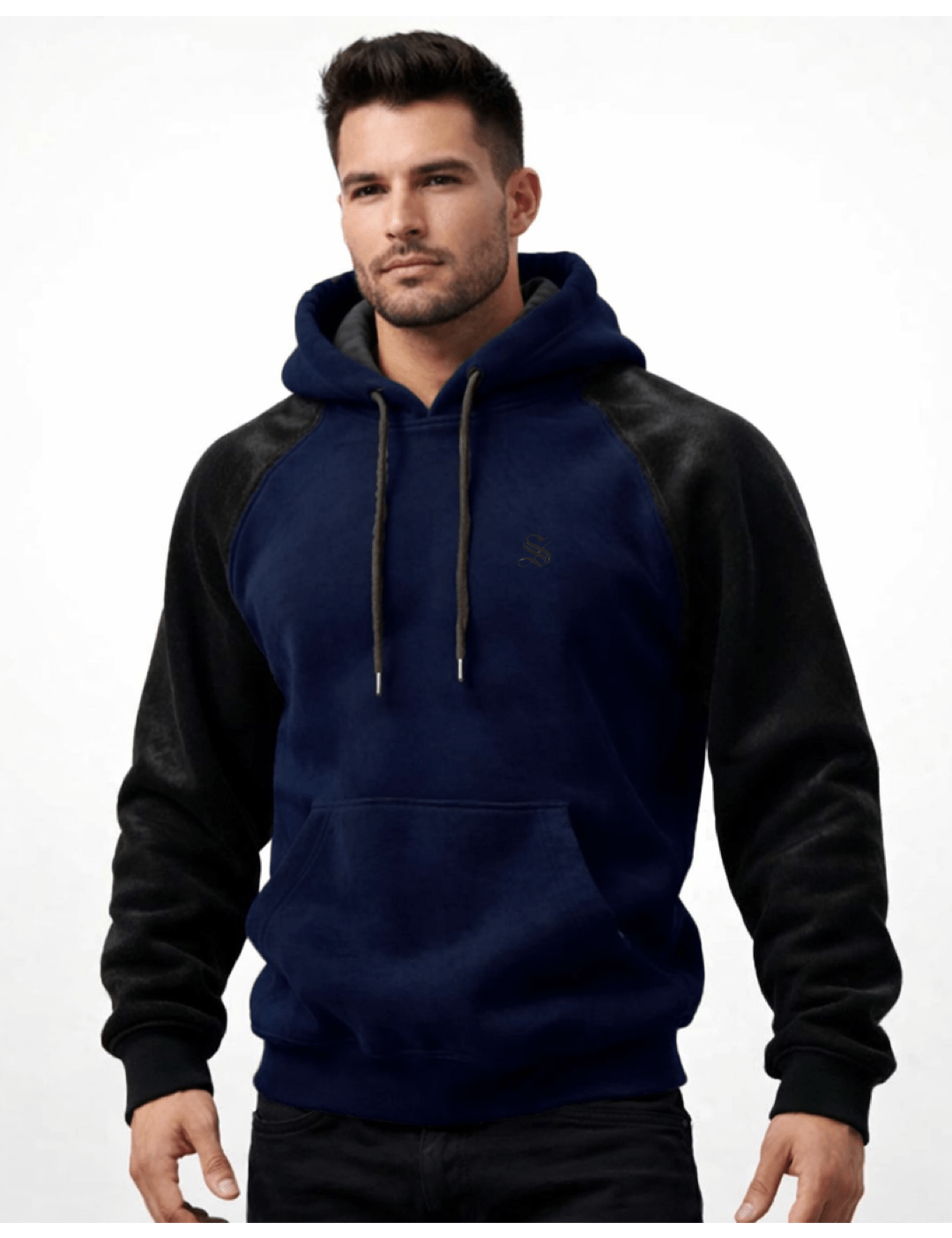 Mutant 31 - Velvet Hoodie for Men - Sarman Fashion - Wholesale Clothing Fashion Brand for Men from Canada