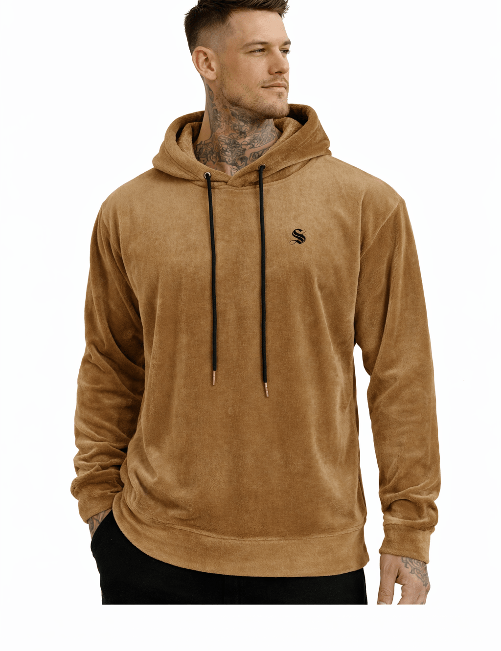 Mutant 4 - Velvet Hoodie for Men - Sarman Fashion - Wholesale Clothing Fashion Brand for Men from Canada