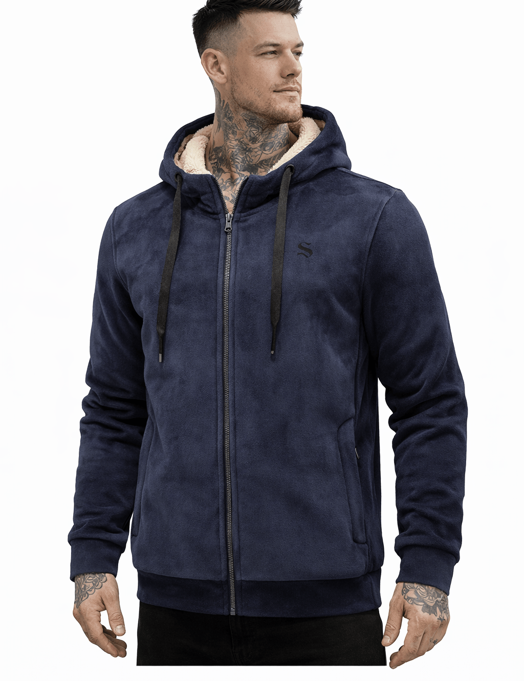 Mutant 5 - Velvet Hoodie for Men - Sarman Fashion - Wholesale Clothing Fashion Brand for Men from Canada