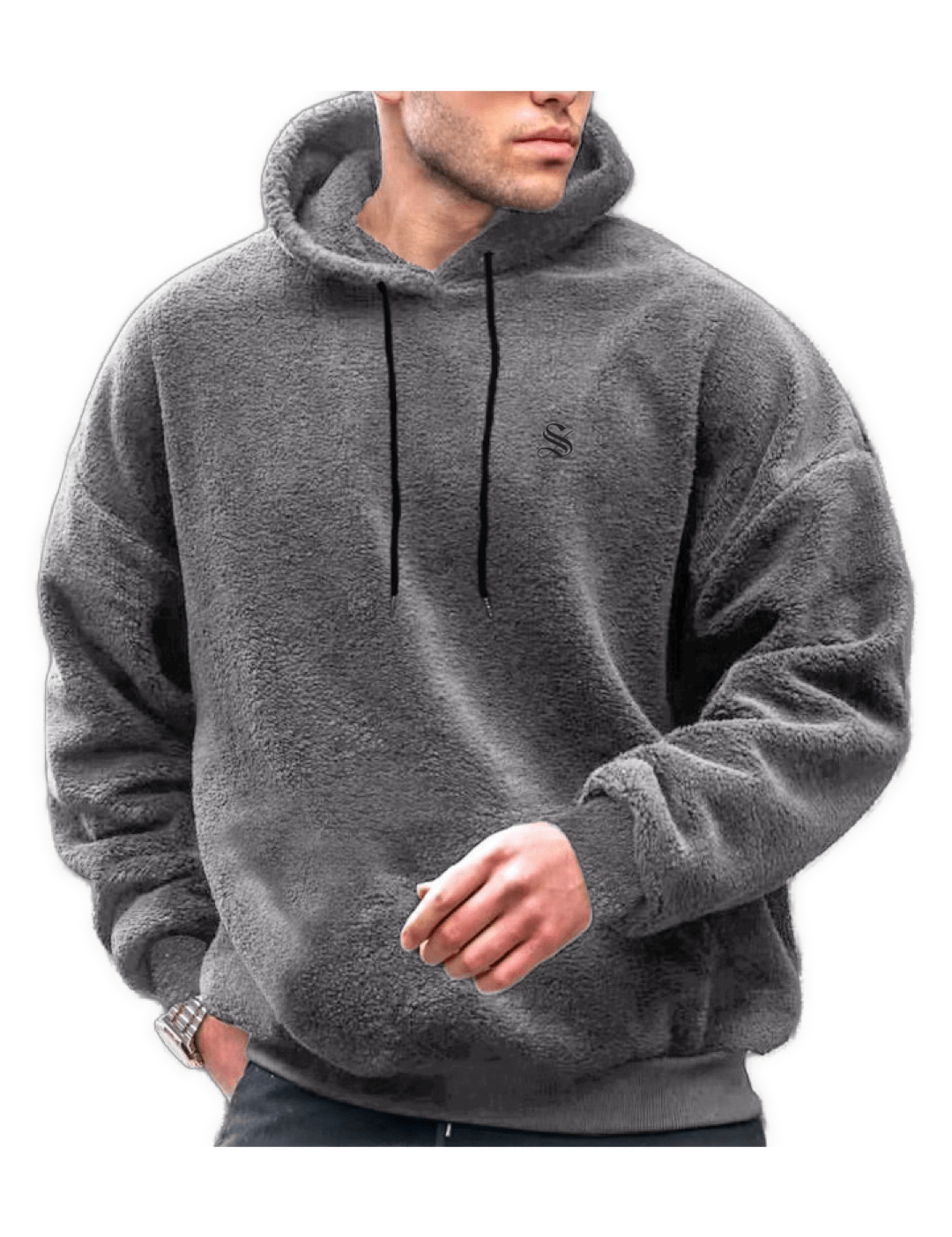 Mutant f1 - Velvet Hoodie for Men - Sarman Fashion - Wholesale Clothing Fashion Brand for Men from Canada