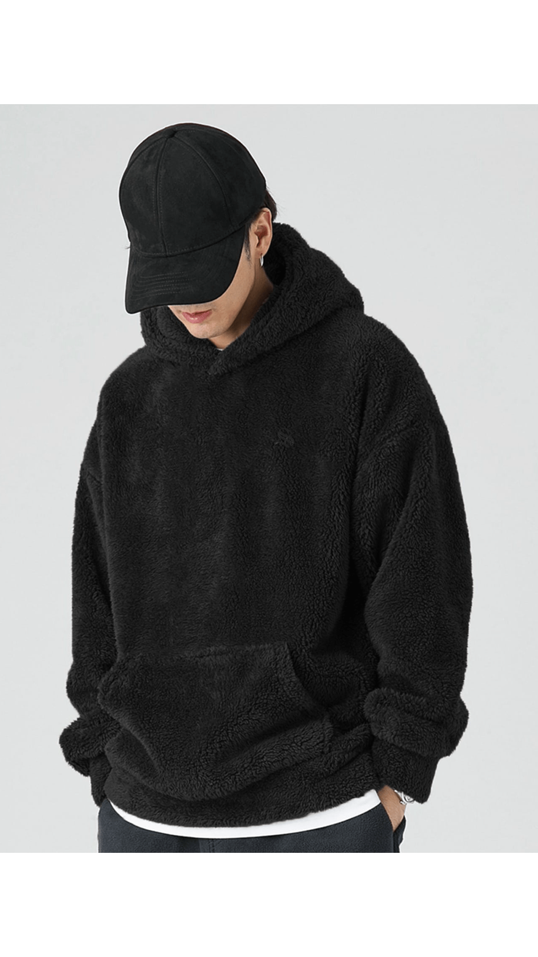 Mutant f2 - Velvet Hoodie for Men - Sarman Fashion - Wholesale Clothing Fashion Brand for Men from Canada