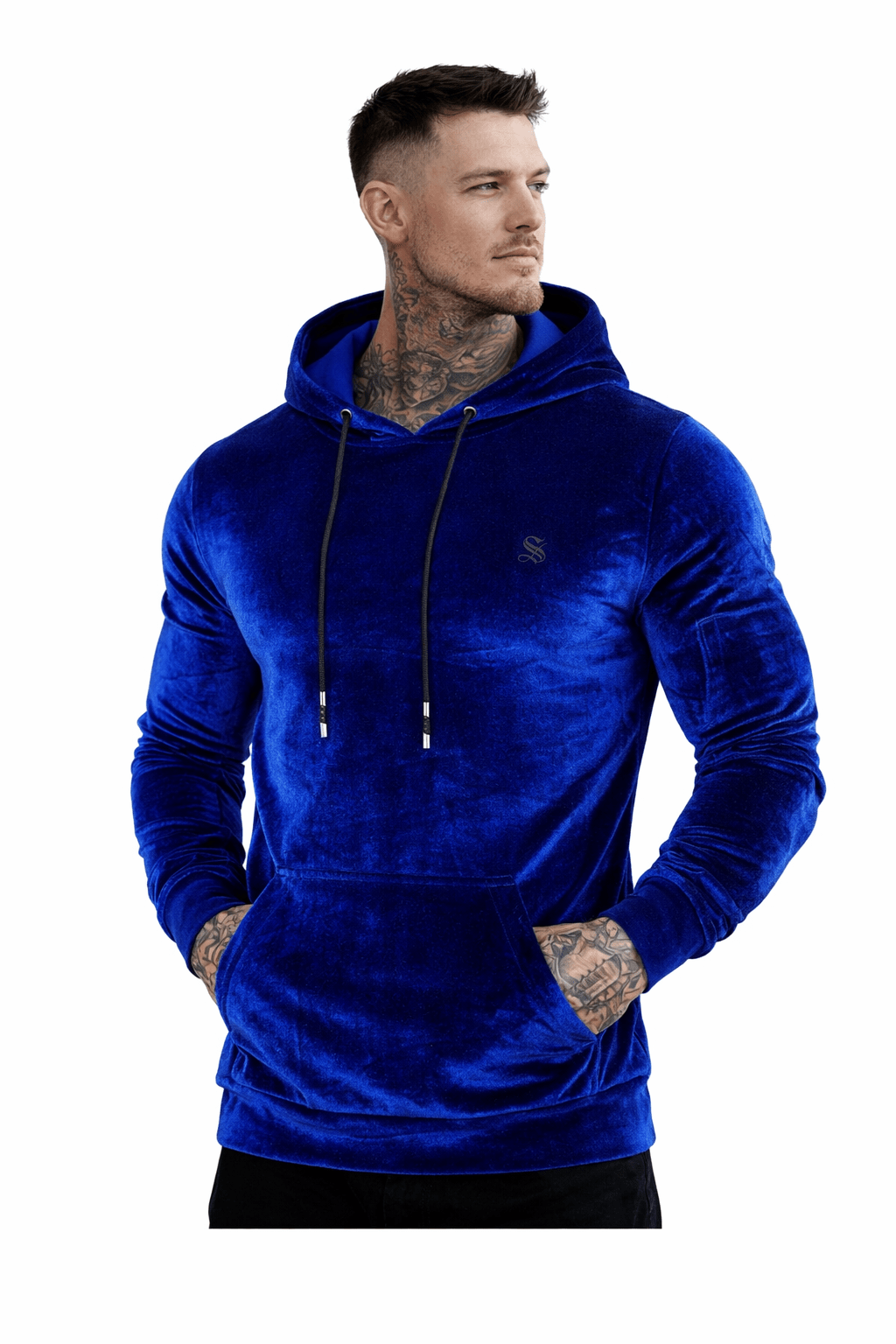 Mutant - Velvet Hoodie for Men - Sarman Fashion - Wholesale Clothing Fashion Brand for Men from Canada