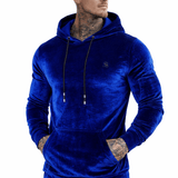 Mutant - Velvet Hoodie for Men - Sarman Fashion - Wholesale Clothing Fashion Brand for Men from Canada
