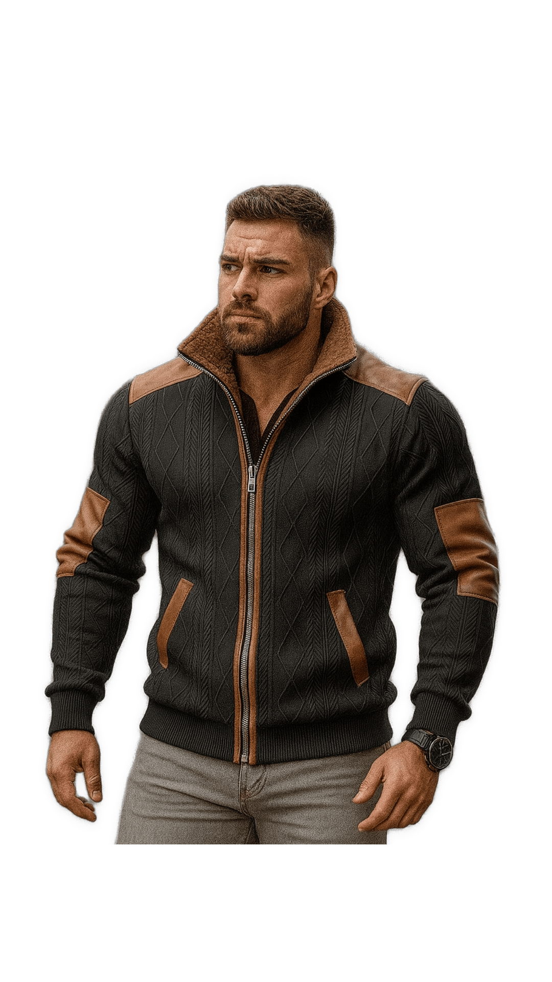 MVP 133 - Sweater for Men - Sarman Fashion - Wholesale Clothing Fashion Brand for Men from Canada