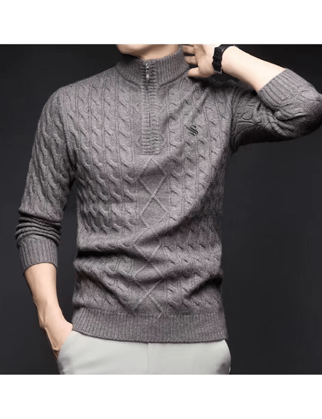 MVP 14 - Sweater for Men - Sarman Fashion - Wholesale Clothing Fashion Brand for Men from Canada