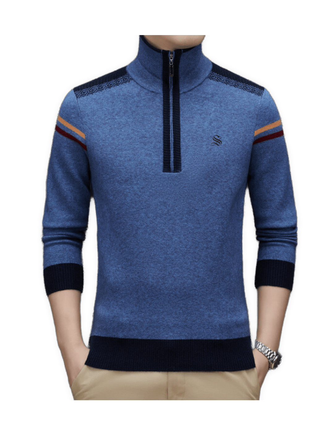 MVP 177 - Sweater for Men - Sarman Fashion - Wholesale Clothing Fashion Brand for Men from Canada