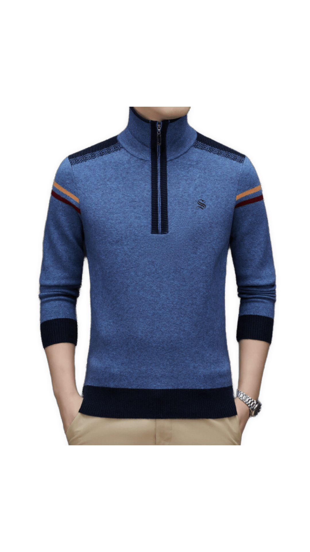 MVP 177 - Sweater for Men - Sarman Fashion - Wholesale Clothing Fashion Brand for Men from Canada