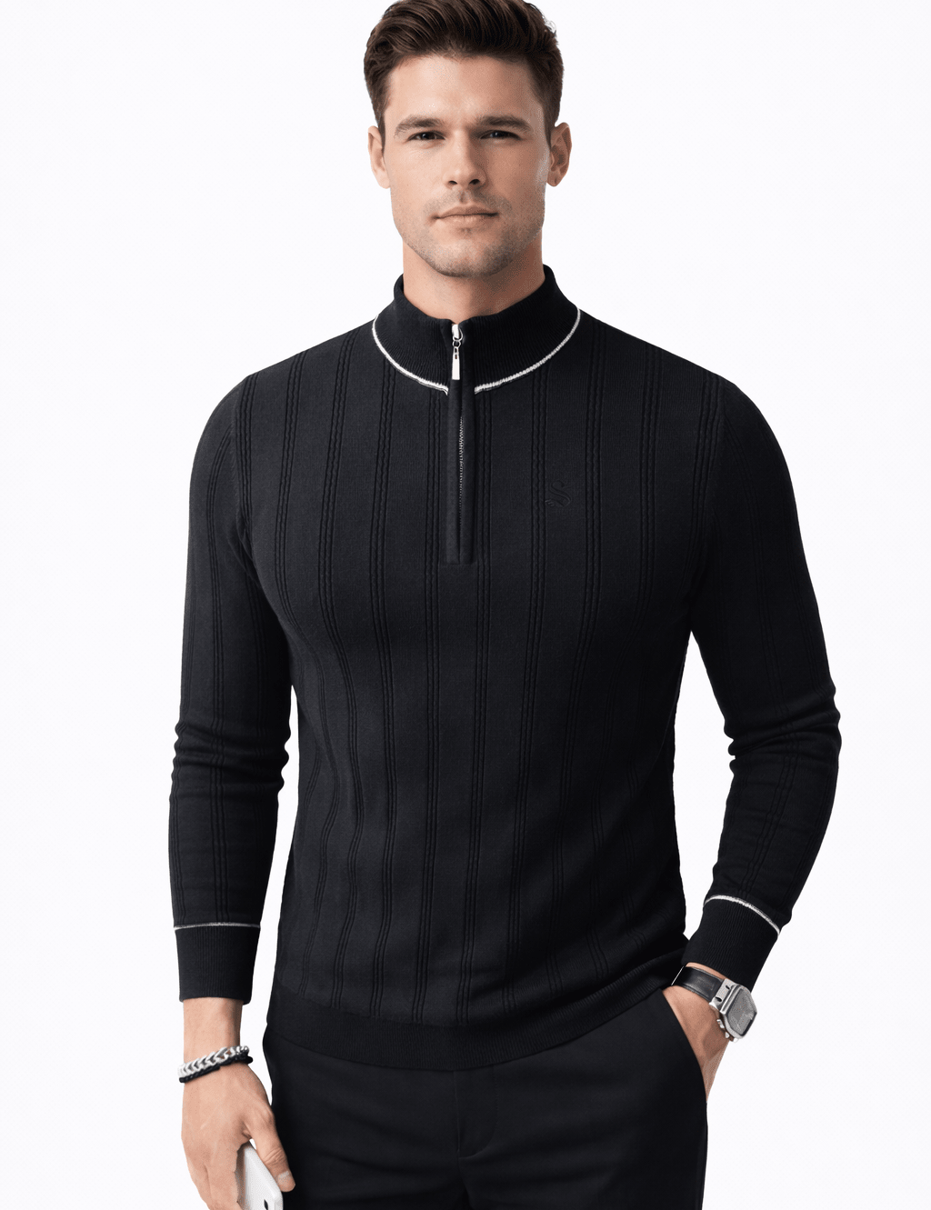 MVP 178 - Sweater for Men - Sarman Fashion - Wholesale Clothing Fashion Brand for Men from Canada