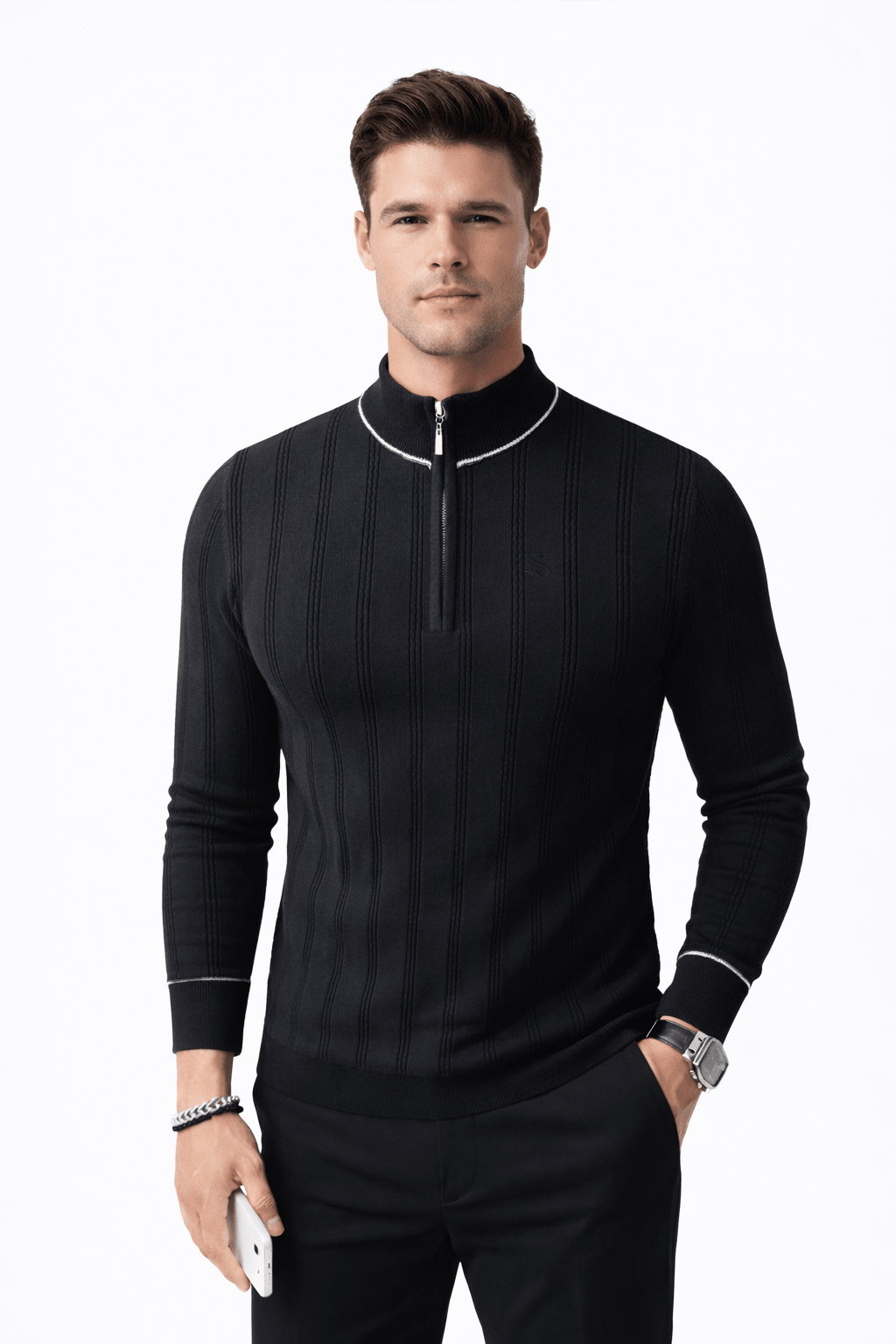 MVP 178 - Sweater for Men - Sarman Fashion - Wholesale Clothing Fashion Brand for Men from Canada