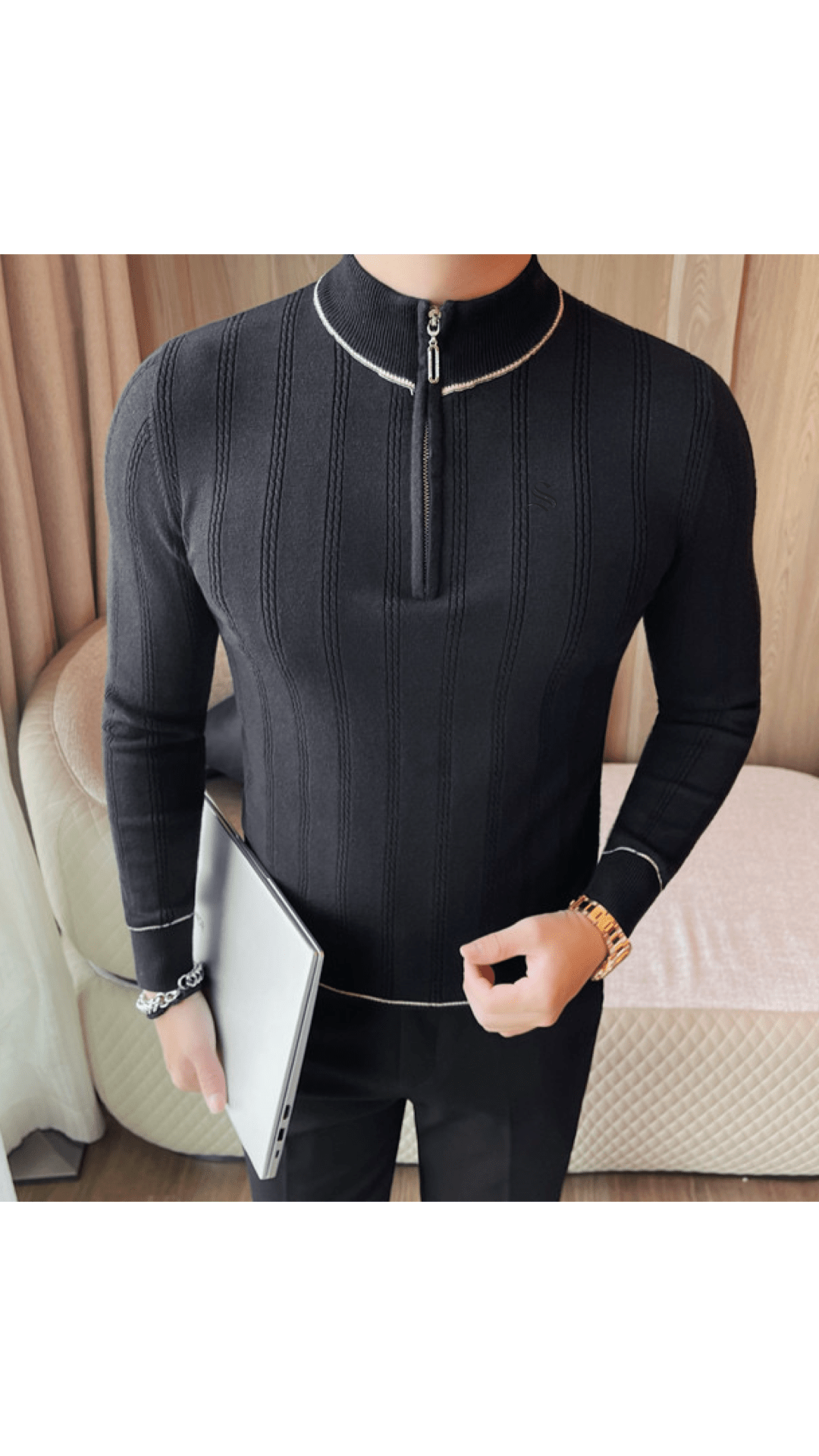 MVP 178 - Sweater for Men - Sarman Fashion - Wholesale Clothing Fashion Brand for Men from Canada