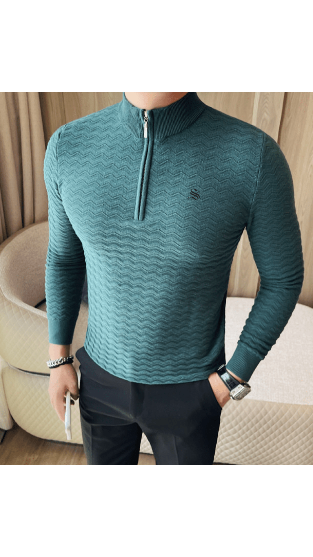 MVP 179 - Sweater for Men - Sarman Fashion - Wholesale Clothing Fashion Brand for Men from Canada