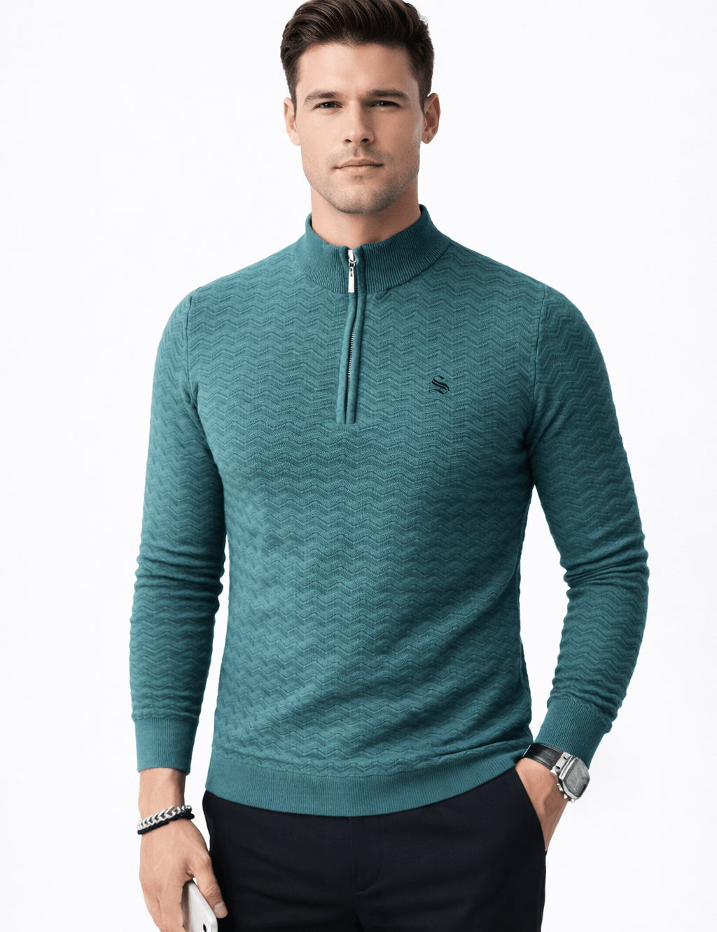 MVP 179 - Sweater for Men - Sarman Fashion - Wholesale Clothing Fashion Brand for Men from Canada