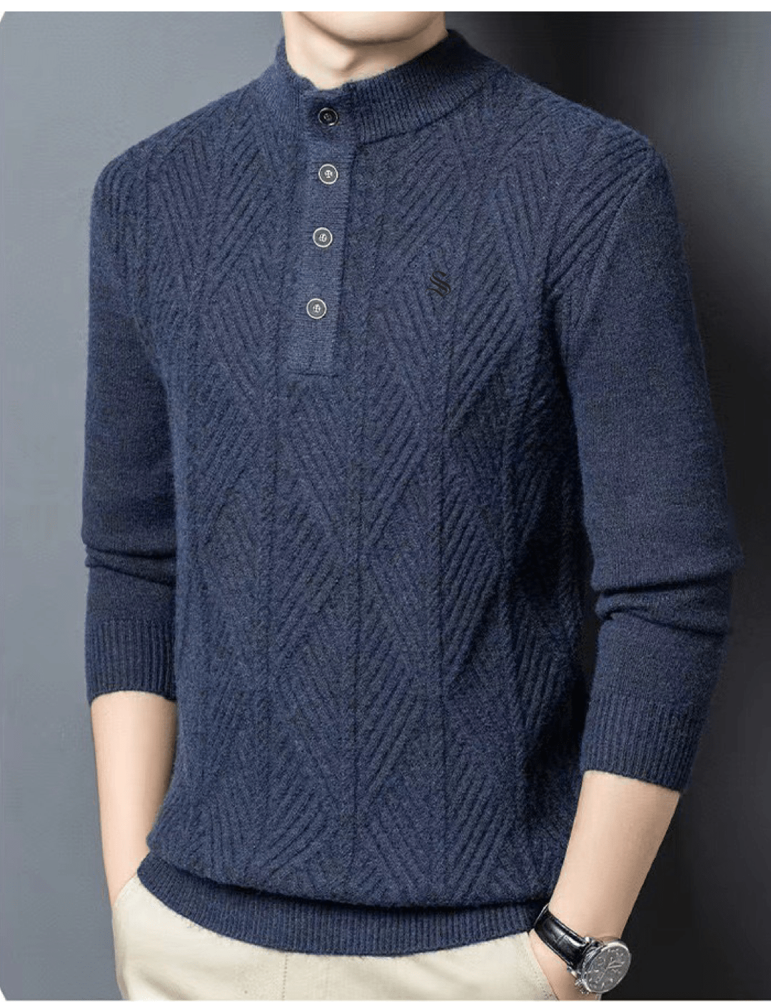 MVP 20 - Sweater for Men - Sarman Fashion - Wholesale Clothing Fashion Brand for Men from Canada
