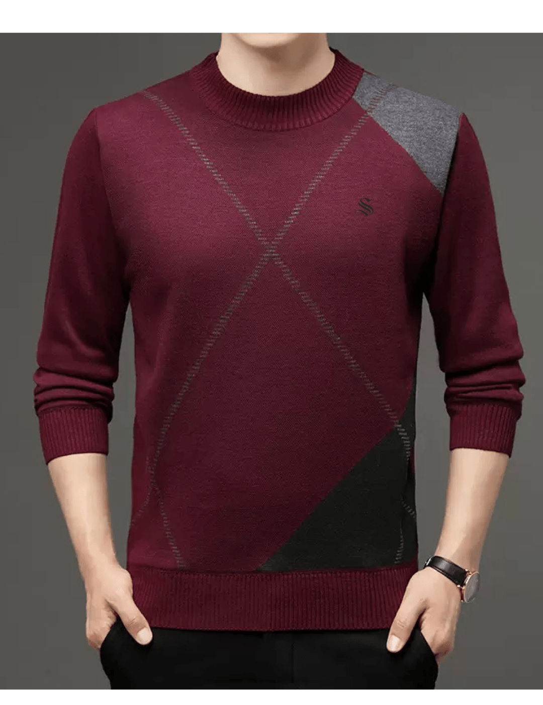 MVP 21 - Sweater for Men - Sarman Fashion - Wholesale Clothing Fashion Brand for Men from Canada