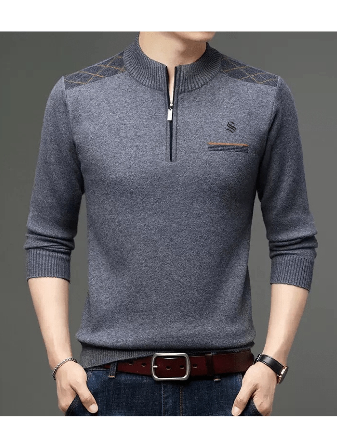 MVP 22 - Sweater for Men - Sarman Fashion - Wholesale Clothing Fashion Brand for Men from Canada