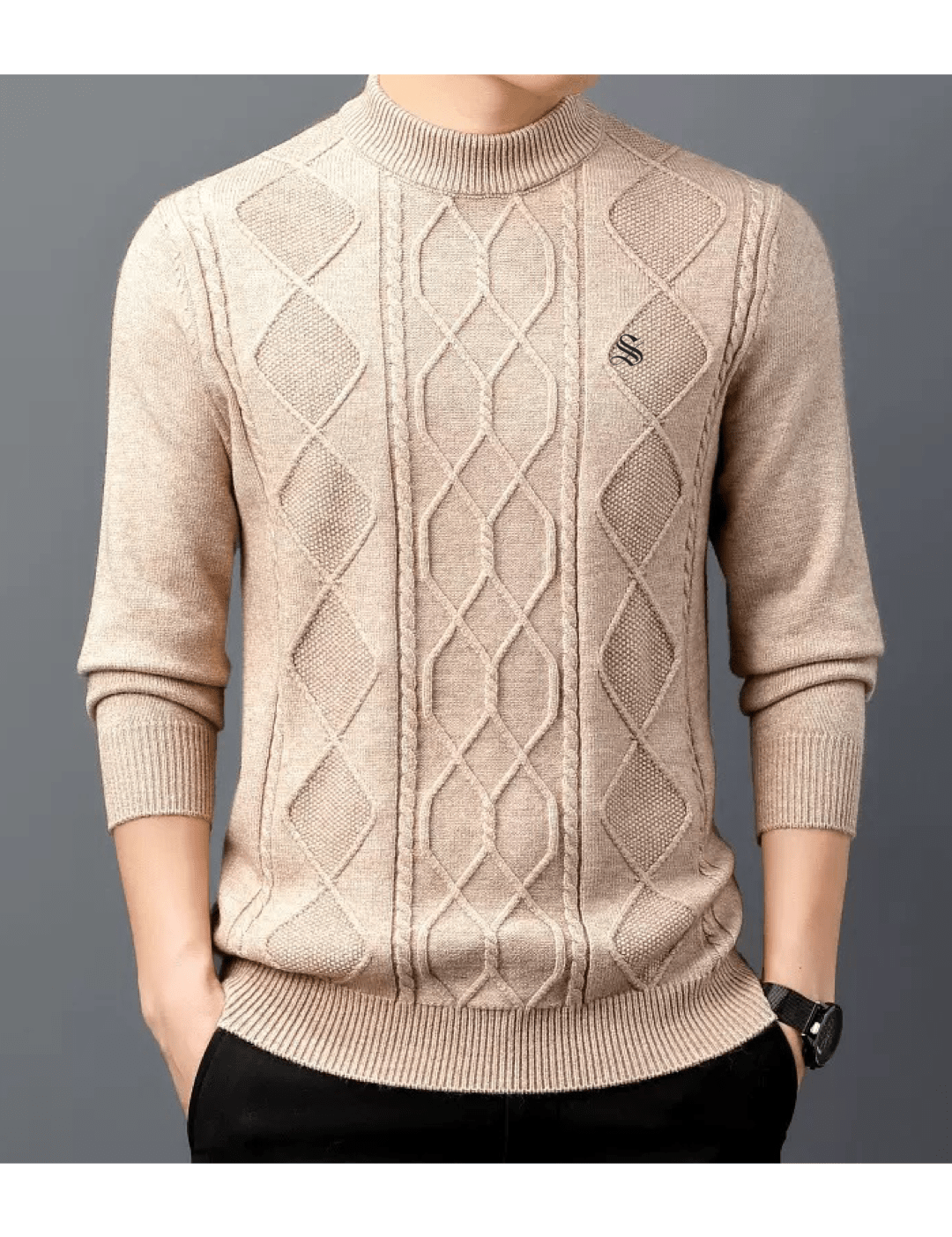 MVP 28 - Sweater for Men - Sarman Fashion - Wholesale Clothing Fashion Brand for Men from Canada
