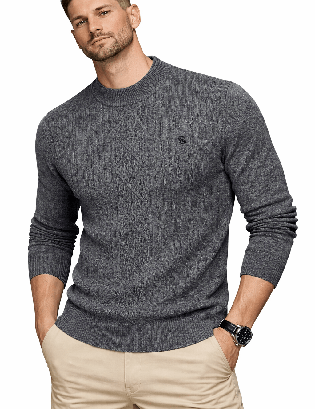 MVP 31 - Sweater for Men - Sarman Fashion - Wholesale Clothing Fashion Brand for Men from Canada