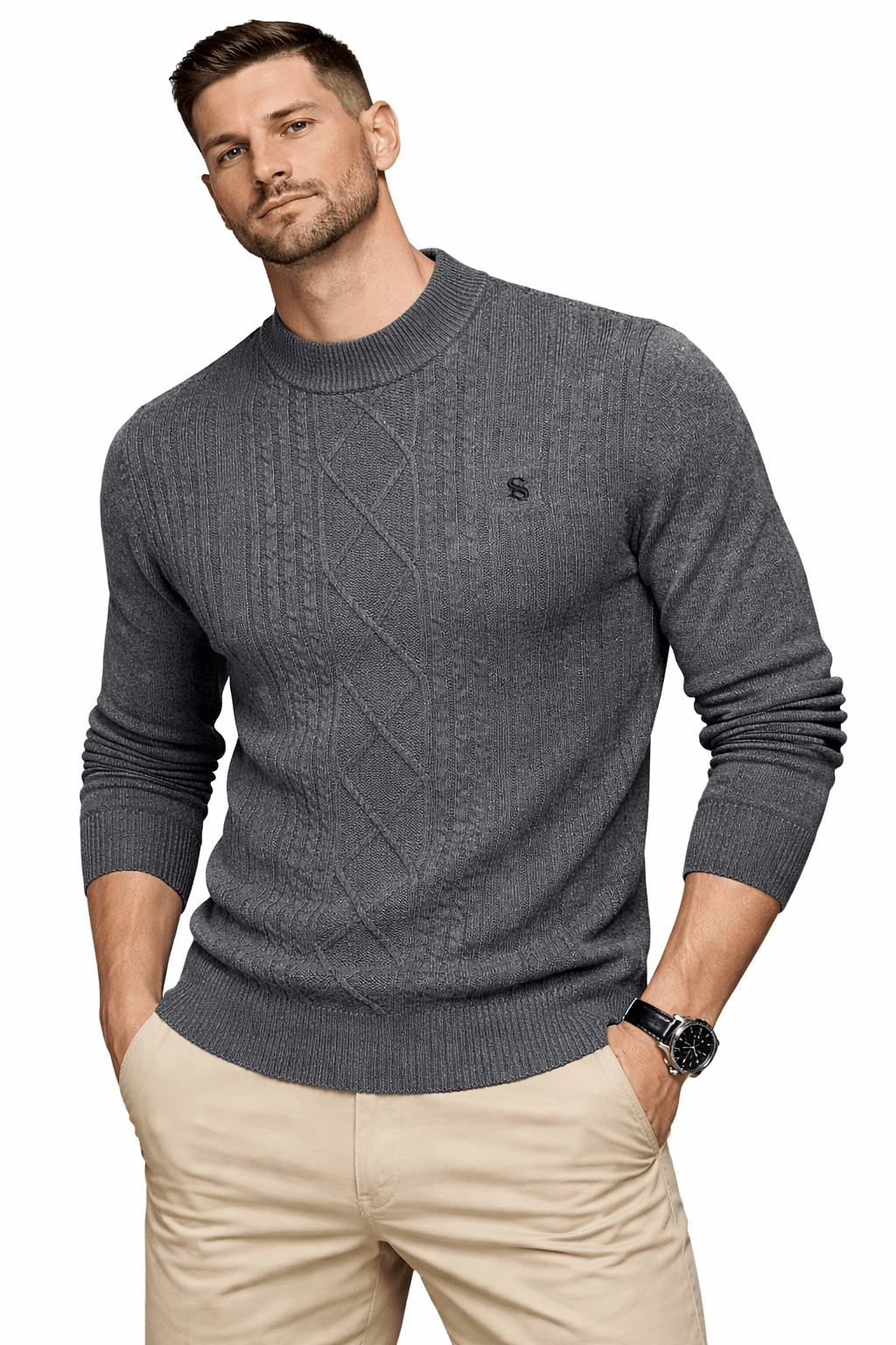 MVP 31 - Sweater for Men - Sarman Fashion - Wholesale Clothing Fashion Brand for Men from Canada