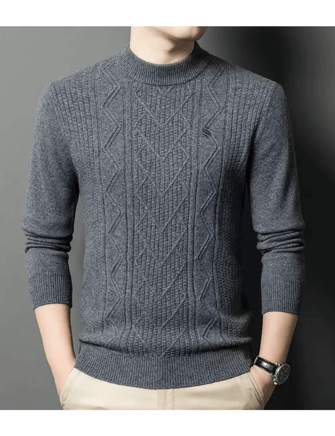 MVP 34 - Sweater for Men - Sarman Fashion - Wholesale Clothing Fashion Brand for Men from Canada