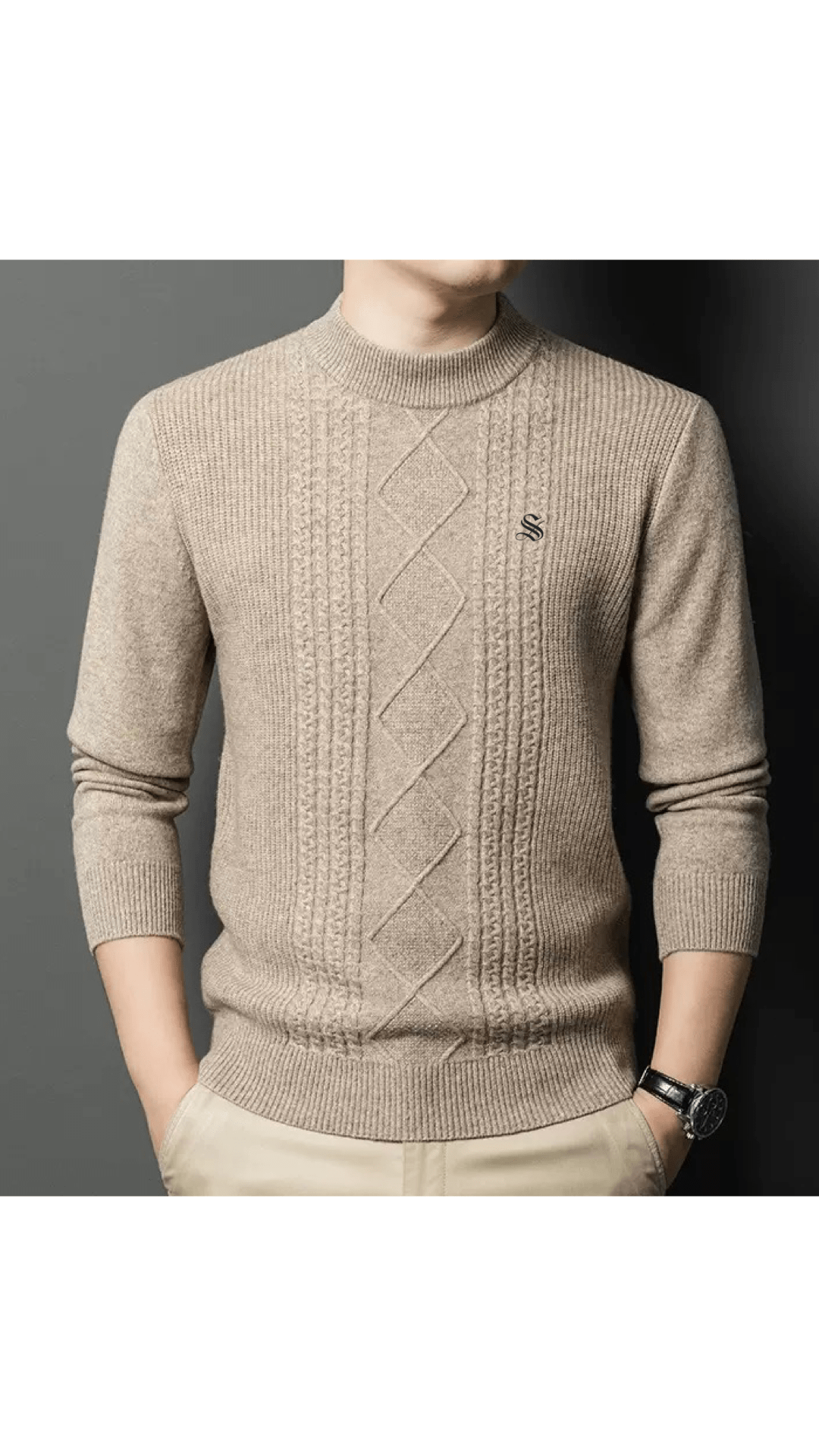 MVP 35 - Sweater for Men - Sarman Fashion - Wholesale Clothing Fashion Brand for Men from Canada