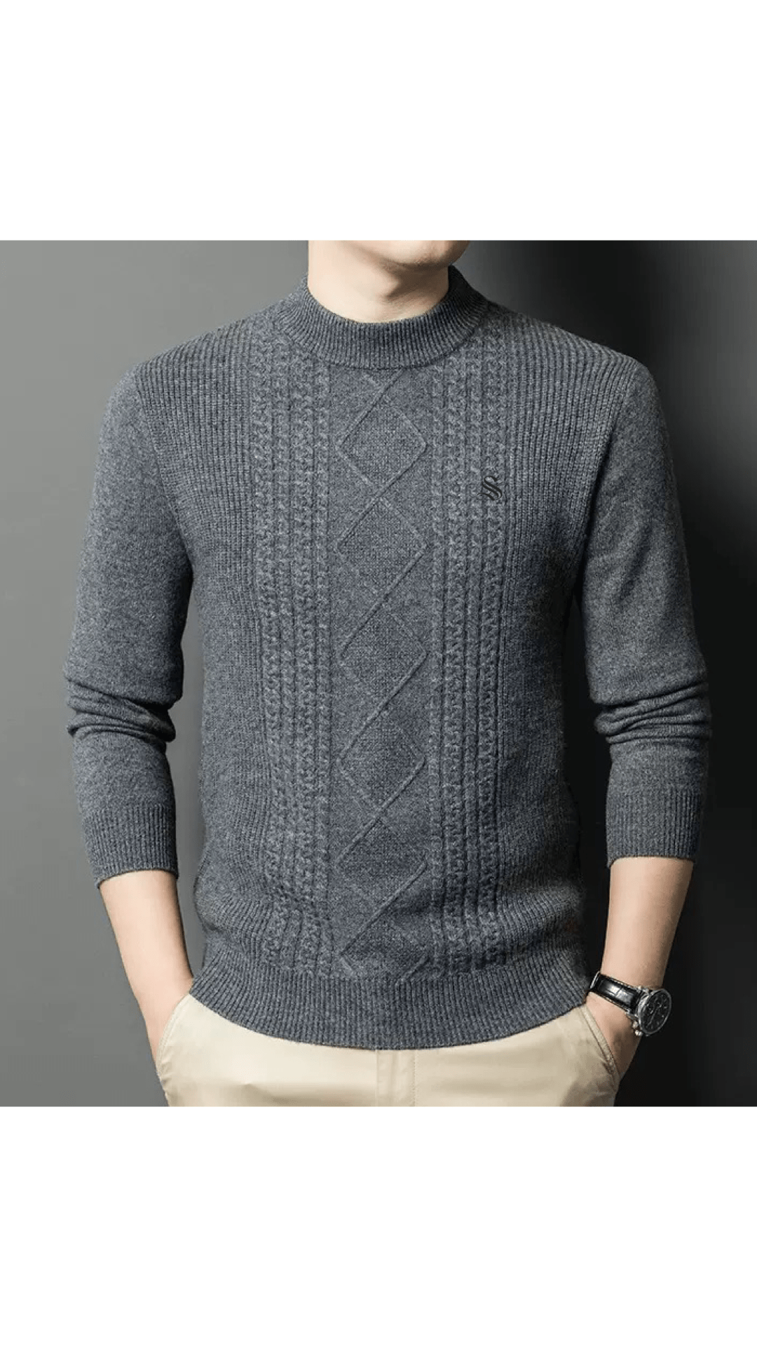 MVP 35 - Sweater for Men - Sarman Fashion - Wholesale Clothing Fashion Brand for Men from Canada