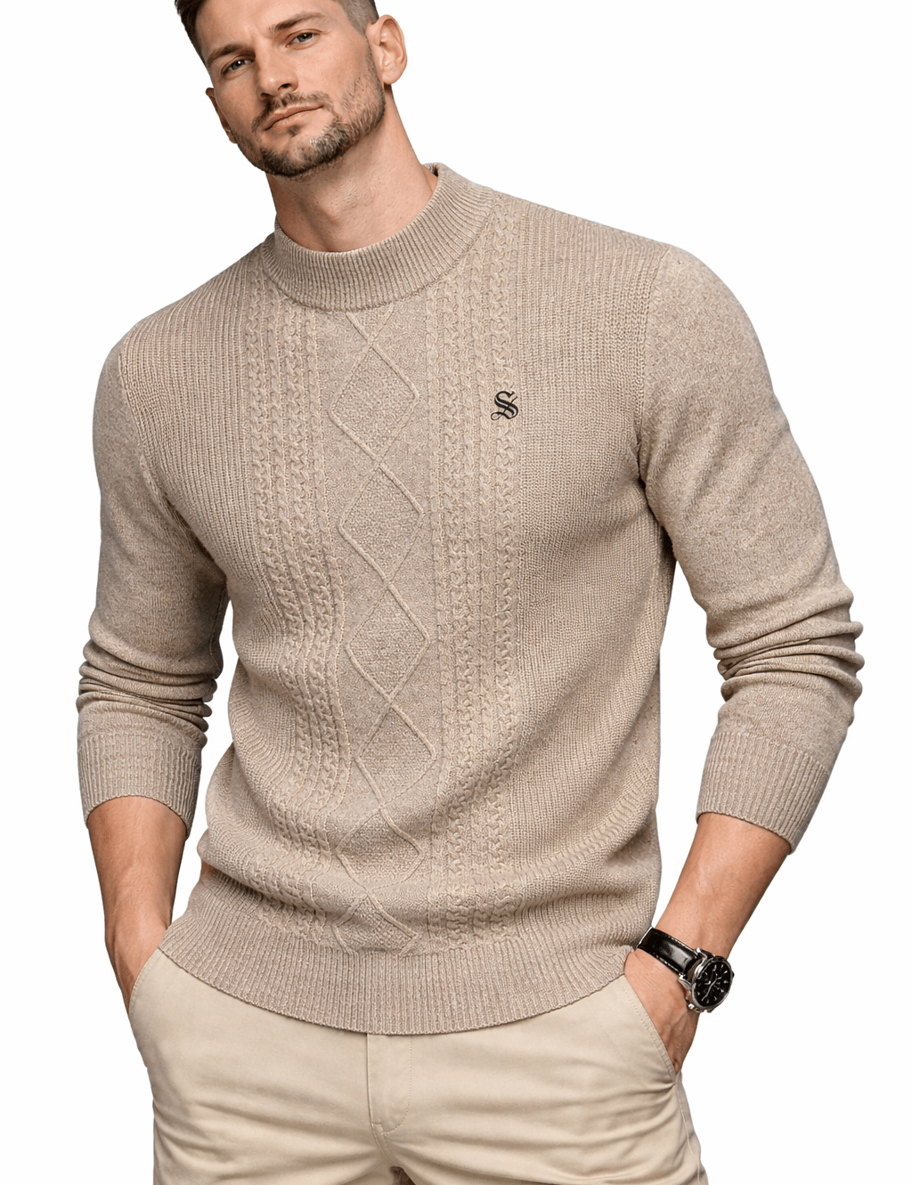MVP 35 - Sweater for Men - Sarman Fashion - Wholesale Clothing Fashion Brand for Men from Canada