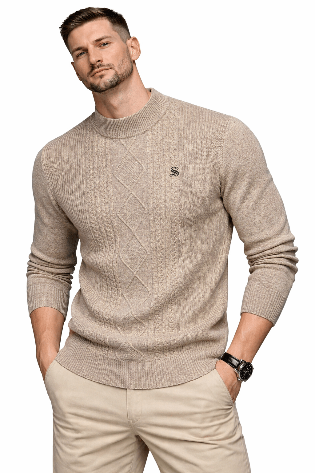 MVP 35 - Sweater for Men - Sarman Fashion - Wholesale Clothing Fashion Brand for Men from Canada